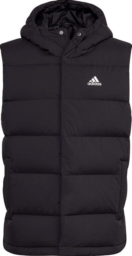 adidas bodywarmer met capuchon|adidas Sportswear Helionic Donsbodywarmer met Capuchon.